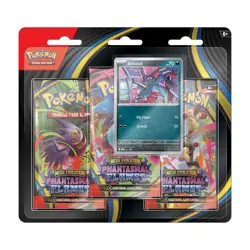 Pokemon: Phantasmal Flames 3 Booster Packs & Sneasel Promo Card - Sealed Blister - Image 3