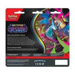 Pokemon: Phantasmal Flames 3 Booster Packs & Sneasel Promo Card - Sealed Blister - Image 4