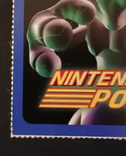 2000 Nintendo Power Pokemon Stadium Mewtwo Insert Card Rare Perforated All Edges - Image 5