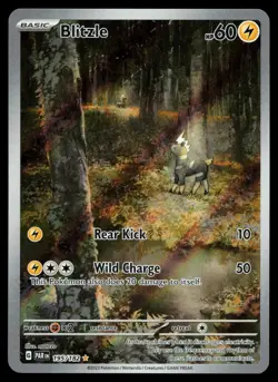Blitzle 195/182 SV04: Paradox Rift Holo Pokemon Card - Image 1