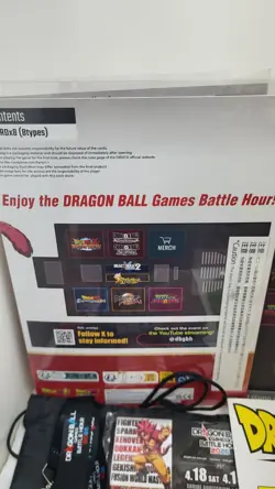 Bandai Namco Dragon Ball Games Battle Hour 2026 Premium Goku 8 Card Set+Extras - Image 2