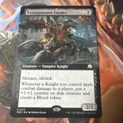 Exsanguinator Cavalry ~ March of the Machine Commander #113 MOC Magic MTG - Image 1
