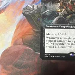 Exsanguinator Cavalry ~ March of the Machine Commander #113 MOC Magic MTG - Image 5