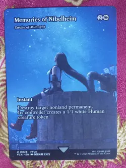 SHOWCASE Memories of Nibelheim FINAL FANTASY Through the Ages MTG Magic - Image 1