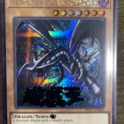 Yugioh Nike NKC1-EN002 Red-Eyes Black Dragon Promo Card 2025 UNOPENED - Image 3