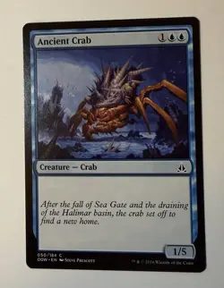 Ancient Crab | Oath of the Gatewatch (OGW) | MTG Magic | Creature Crab | LP - Image 1