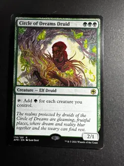 Circle of Dreams Druid *Adventures in the Forgotten Realms* MTG - Image 1