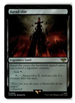 Barad-dur Foil R Universes Beyond: The Lord of the Rings: Tales of Middle-earth - Image 1