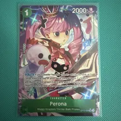 Perona (Alt Art) OP12-034 SR Legacy of the Master - ONE PIECE Card Game English - Image 1