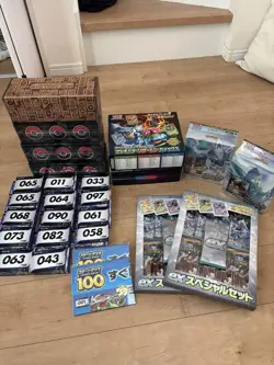 Pokemon Trading Card Game Bulk Lot with Storage Boxes and VSTAR Starter Sets - Image 1