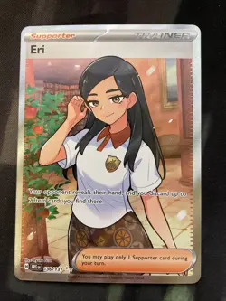 Eri 136/131 Sv: Prismatic Evolutions Holo Pokemon Card Full Art Trainer - Image 1