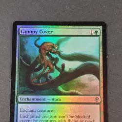 MTG - Canopy Cover - Worldwake - Light Play LP - Foil - Magic The Gathering WWK - Image 5