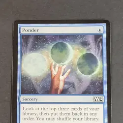 MTG - Ponder - Core Set 2012/2010 - M12/M10 - NM/LP - Magic The Gathering - CCG - Image 5