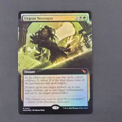 MTG - 1x Urgent Necropsy - Murders at Karlov Manor - Extended Art - NM - Magic - Image 2