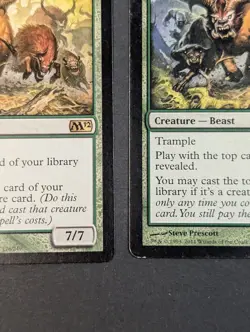 MTG - 2x Garruk's Horde - Magic Core Set 2012 - LP - Rare - Magic The Gathering - Image 4