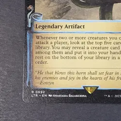 MTG - 2x Horn of the Mark - Lord of the Rings Tales of Middle Earth - NM Surge - Image 4