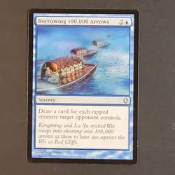 MTG - 1x Borrowing 100,000 Arrows - Commander 2013 - Magic The Gathering - Blue - Image 2