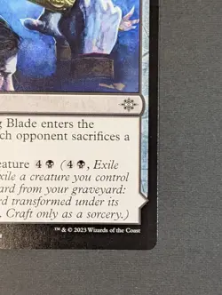 MTG - 1x Tithing Blade - Lost Caverns of Ixalan - NM - Foil - Rare - Magic 2023 - Image 5