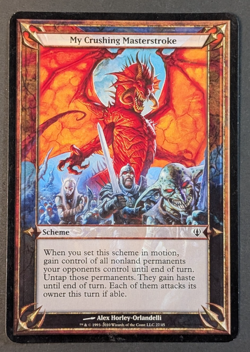 MTG - 1x My Crushing Masterstroke - Oversize - NM - Magic the Gathering - #27 - Image 1