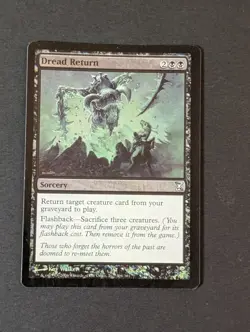 MTG - 1x Dread Return - Time Spiral - Played - Foil - Magic The Gathering - #104 - Image 5