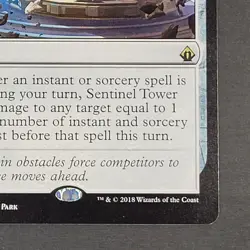MTG - 1x Sentinel Tower - Battlebond - LP/NM - Magic The Gathering Artifact 2018 - Image 5