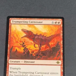 MTG - 1x Trumpeting Carnosaur - The Lost Caverns of Ixalan - NM Red - Magic #171 - Image 4