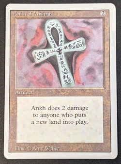 MTG - Ankh of Mishra - Revised Edition 3ED - NM/L Vintage Artifact Magic - SG412 - Image 1