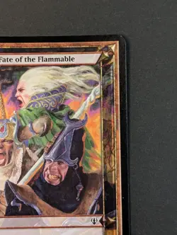 MTG - 1x The Fate of the Flammable Archenemy - Oversize - LP Magic the Gathering - Image 5