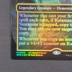 MTG - ​Kalamax the Stormsire - The Lost Caverns of Ixalan Special Guests NM Foil - Image 4