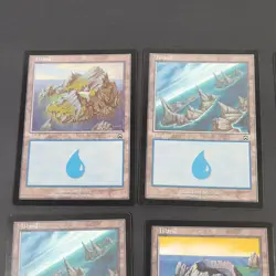 MTG - 6x Island - Mercadian Masques - LP/NM - Vintage - Magic The Gathering - Image 3