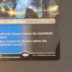 MTG - 1x Undercity Sewers - Murders at Karlov Manor - NM - Borderless - Magic - Image 3