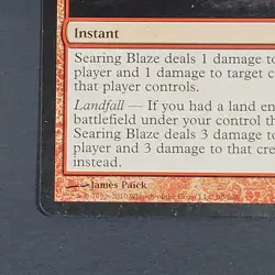 MTG - 2x Searing Blaze - Worldwake - LP/NM - Magic The Gathering - Instant 2010 - Image 3