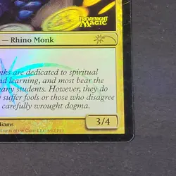 MTG - Rhox War Monk - FNM Promo Foil - LP/NM - Magic The Gathering - 2011 Rare - Image 4