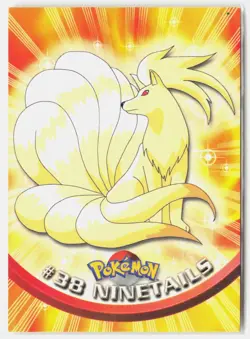 Ninetails #38 Topps Trading Cards Series 1 Pokemon Near Mint - Image 1