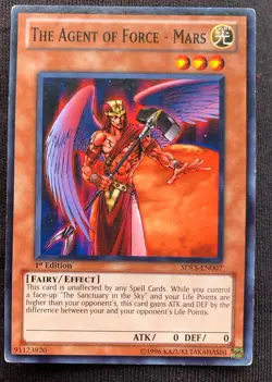 The Agent of Force - Mars - SDLS-EN007 - Common - 1st Edition - Yugioh TCG Card - Image 1