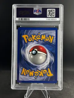 1999 Pokemon TCG Base Set Hitmonchan Holo Rare Card 7/102 PSA 9 Mint - Image 2