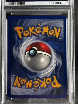 1999 Pokemon TCG Base Set Hitmonchan Holo Rare Card 7/102 PSA 9 Mint - Image 4
