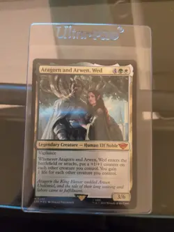 Aragorn and Arwen, Wed Lord of the Rings: Tales of Middle-Earth Foil - Image 1