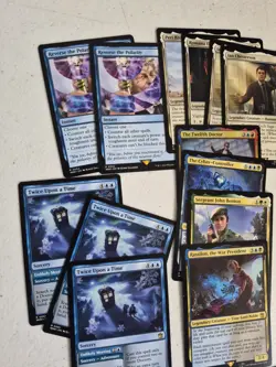 Doctor Who Surge Foil Lands, Rares, Planechase & More - MTG Lot - Image 2