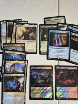 Doctor Who Surge Foil Lands, Rares, Planechase & More - MTG Lot - Image 3
