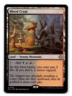 Blood Crypt #262 Rare Lorwyn Eclipsed Magic: The Gathering Near Mint - Image 1
