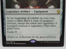 Helm of the Host Dominaria MTG LP Rare Artifact Equipment Commander Staple - Image 3