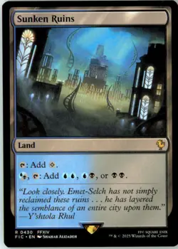 Sunken Ruins 430 Rare Commander: FINAL FANTASY Near Mint - Image 2