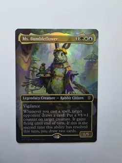 Ms. Bumbleflower - 3 - NM Foil - Commander: Bloomburrow - MTG - Image 1