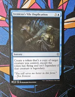 Irenicus's Vile Duplication NM Regular MTG List Battle for Baldurs Gate Unplayed - Image 1