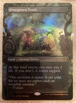 Overgrown Tomb Lorwyn Eclipsed Foil, NM, Mtg - Image 1