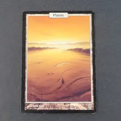 MTG - Plains (136) - Unhinged - Full Art - Light Play - LP - Magic The Gathering - Image 2