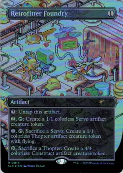 Retrofitter Foundry - Secret Lair Countdown Kit (18) - NM Foil - Image 2