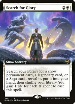 Search for Glory-Kaldheim-Extended Art-Foil-340-LP - Image 1