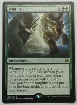 MTG - 1x Wild Pair - Conspiracy: Take the Crown - NM, Magic The Gathering - Rare - Image 1